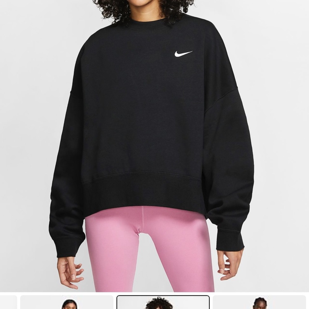 Tan Nike Sportswear Essential Crewneck